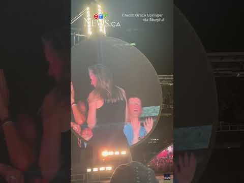 CEO and colleague caught on camera at Coldplay concert