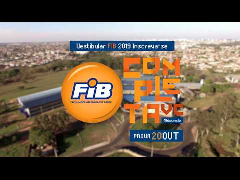 Vestibular FIB 2019 - Inscrições Abertas