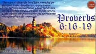 6 Things the LORD Hates, 7 are an Abomination Unto Him