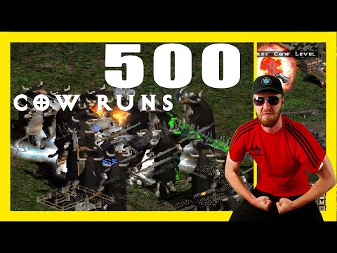 500 Cow Level Runs - cheesiest video you've ever seen in Diablo 2