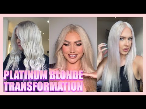 Going Platinum Blonde in 1 Session