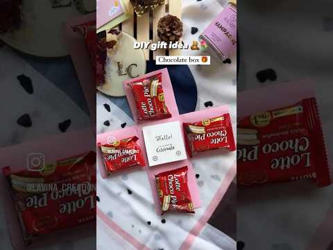 How make chocolate explosion box| Explosion gift box #birthdaygift