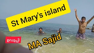 preview picture of video 'Uduppi malpe beach to st mary's island by sajid ma'