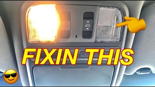 HONDA PILOT DOME / MAP LIGHT SWITCH REPLACEMENT - How to Replace Honda Dome / Map Light Switches