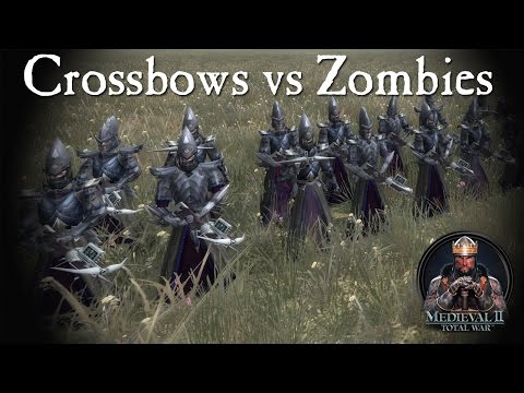 5000 Zombies vs Dark Elf Repeater Crossbows - Call of Warhammer -Medieval 2 Total War