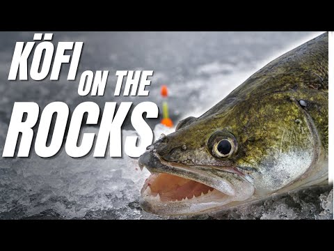 Ice fishing for zander