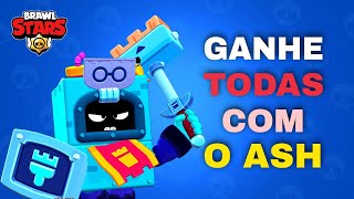 COMO JOGAR BEM DE ASH NO BRAWL STARS!!!