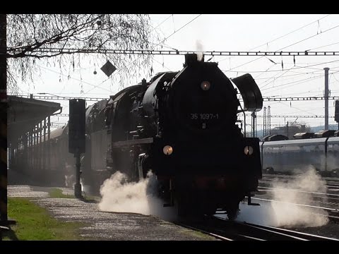 Německý parní vlak - Chomutov, 1. 4. 2017