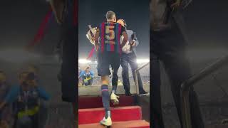 Download lagu 🎉 We have the La Liga trophy with us! 🏆💙❤️ #shorts mp3