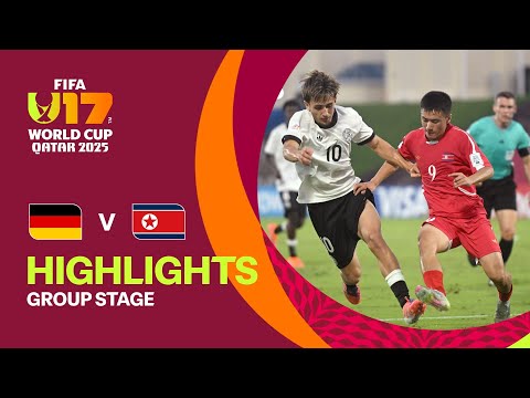 Germany vs Korea DPR Highlights | FIFA U-17 World Cup Qatar 2025