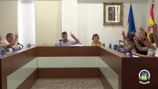 Sessió ordinària del ple de l'Ajuntament de Xeraco corresponent al mes de juliol de 2016