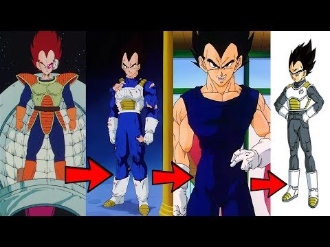 How Vegeta's Body Changed Over Decades Explained!!