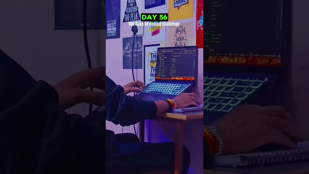 Day 56 of 100 Days of coding challenge 🧑‍💻🚀