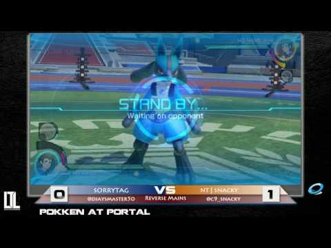 Sorrytag vs NT | Snacky - Pokken at Portal 7/26/16