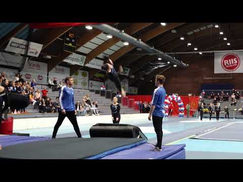 Junior NM kvinner trampett 2019 i Drammen