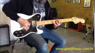 Video thumbnail for Squier Vintage Modified Telecaster Deluxe Olympic White - Igor - RS by Good Music Instrumentos Musicais