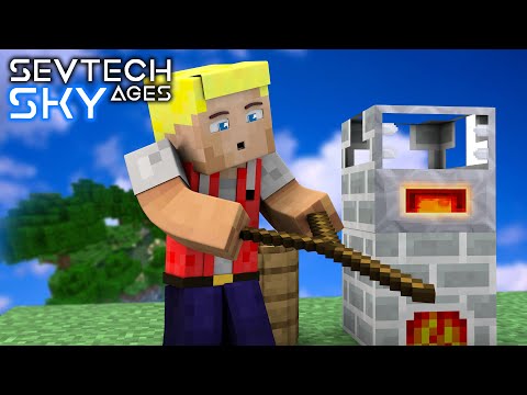 Fortschritt in Age 1! NEUE Rohstoffe - #11 SevTech Ages SkyBlock