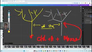 Week_07-001_Com2MD3_3D Digital Design I_ Model Tree with Blender Modifiers Skin KROUTA
