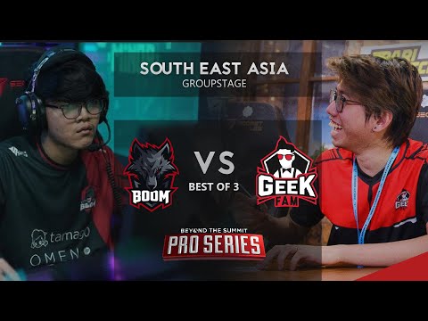 Boom Esports vs Geek Fam Game 1 (BO3) | BTS Pro Series: SEA