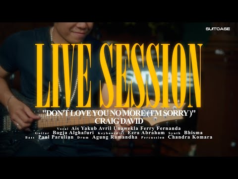 I JUST DON'T LOVE YOU NO MORE (I'M SORRY) - CRAIG DAVID (WAREHOUSE COVER BY SUITCASE MUSIC)