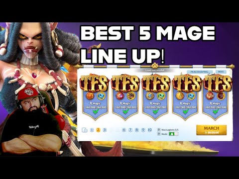 2026 BEST 5 MAGE LINE UP! CALL OF DRAGONS!