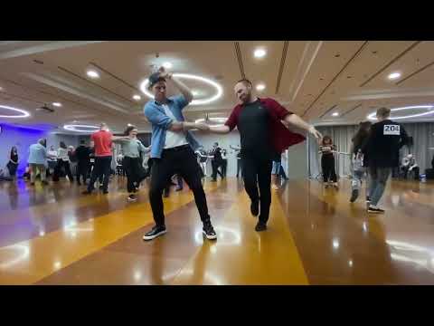 West Coast Swing, Paolo Iannello & Robin Larsson, Baltic Swing 2022, Intermediate Prelims