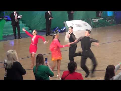 Alexashin Peter - Karakotova Natalia - Cha-cha, WDSF Open Youth Latin, Green Velvet Cup 2019