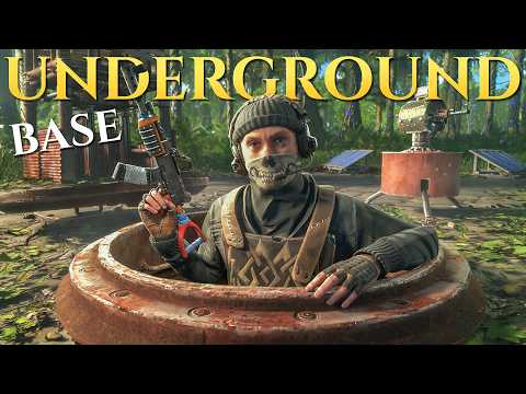 I Built the FIRST Underground BASE in Rust...