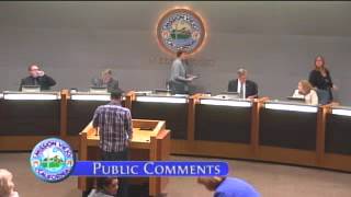 Atheist not standing for the Pledge of Allegiance gets lectured by city council then responds