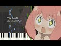 [FULL] Mix Nuts - Spy x Family OP - Piano Arrangement [Synthesia]