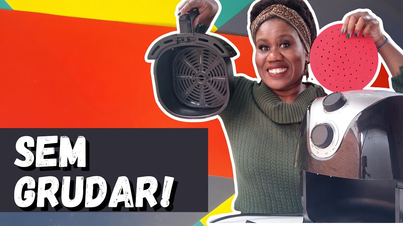 O QUE FAZER PARA O ALIMENTO NÃO GRUDAR NA AIRFRYER?