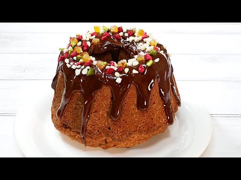 クリスマスケーキ【チョコレートクグロフの作り方】How to make Gugelhupf Chocolate cake【Christmas cake】