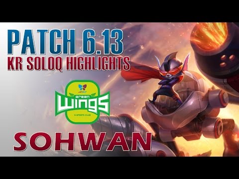 Jin Air SoHwan - Rumble Top Lane - KR LOL Master 552LP Highlights
