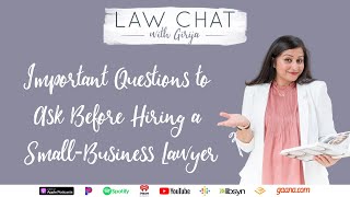 EP 122. Important Questions to Ask Before Hiring a Small Business Lawyer