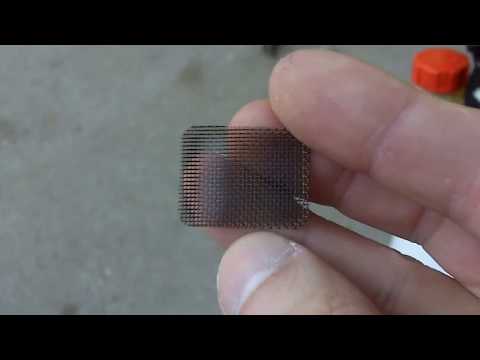 How To Clean A Spark Arrester Screen