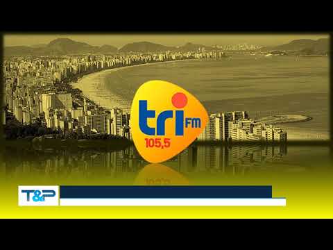 Prefixo - Tri FM - 105,5 MHz - Santos/SP