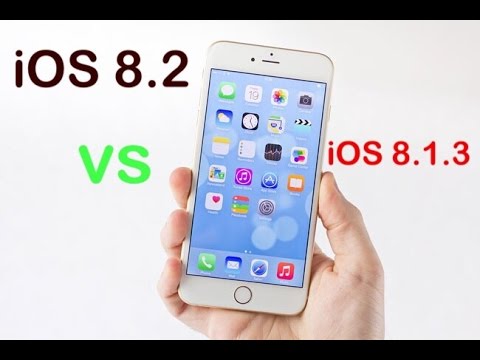 iOS 8.2 vs iOS 8.1.3 - Video Comparison