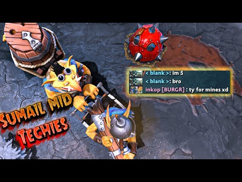 Sumail Mid Techies Comeback vs Bryle and Mason | Dota 2 Reels | 7.32d