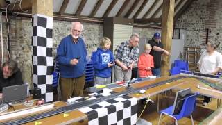 preview picture of video 'Worthing Micro Scalextric Championship 2014-15 Round 6'