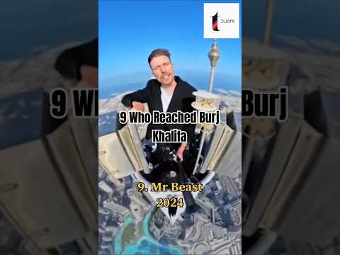 9 people Who Reached Burj Khalifa's top #burjkhalifatop#burjkhalifa #dubaiexploration#youtubeshorts