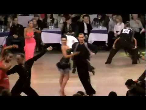Mistrzostwa Polski Latin 2012 - Fedko Adam, Dąbek Paulina - Mróz Sebastian - Szumkowska J. - rumba