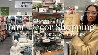 A Day In My Life: New Year,  New Home,  New Furniture⎜Home Sense & Burlington