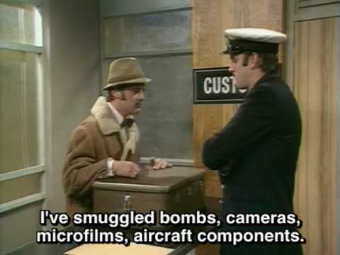 Monty Python - The watch's smuggler