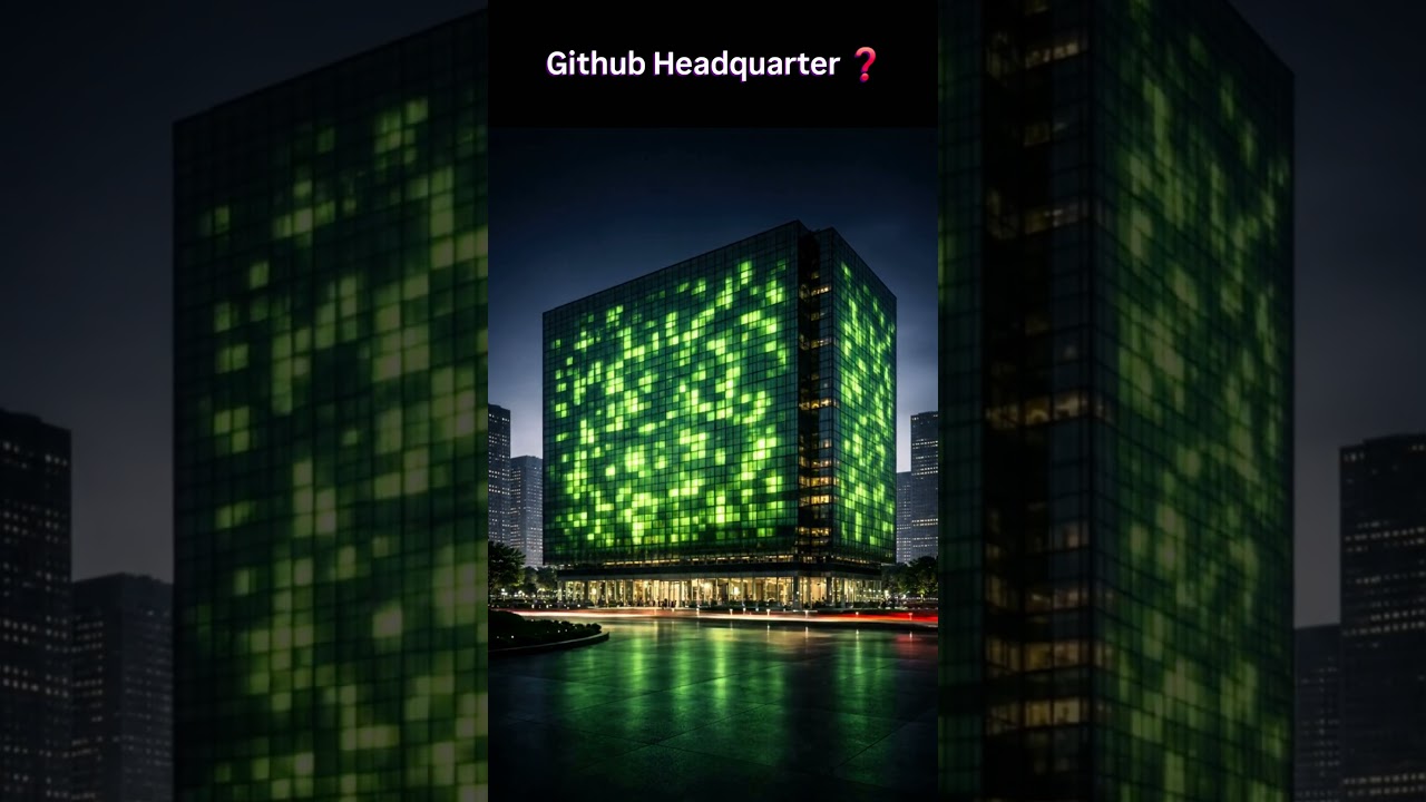 Only Programmers Will Understand This Building! #github #headquaters