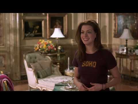 Princess Diaries 2 - Mia meets ladies/Nicholas plays darts game