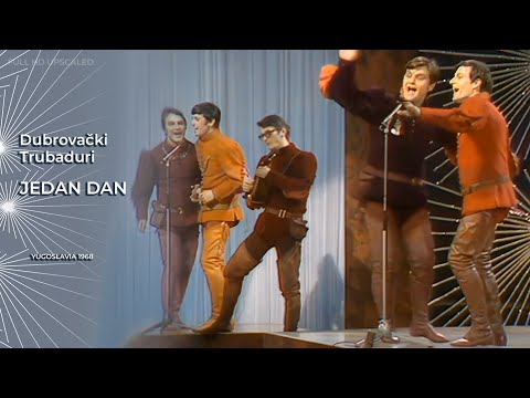 Dubrovački trubaduri - Jedan dan (Eurovision Yugoslavia 1968) FULL HD UPSCALED