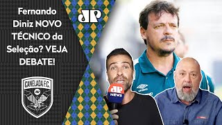 ‘Estão falando em Diniz na Seleção? Para, isso é um…’; olha esse debate sobre novo técnico do Brasil