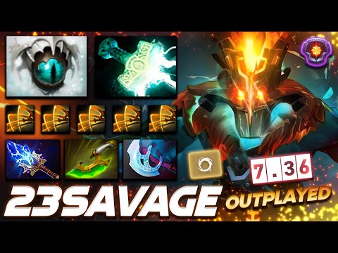 23savage Juggernaut Samurai Outplayed - Dota 2 Pro Gameplay [Watch & Learn]