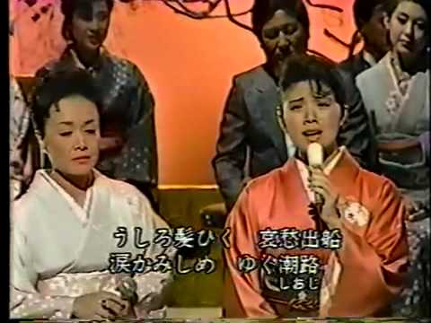 森昌子　美空ひばり　哀愁出船　1984年 Masako Mori &Hibari Misora Aisyuudehune