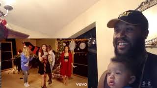 Little Mix - Christmas Baby Please Come Home Cover - FATHER &amp; SON REACTION